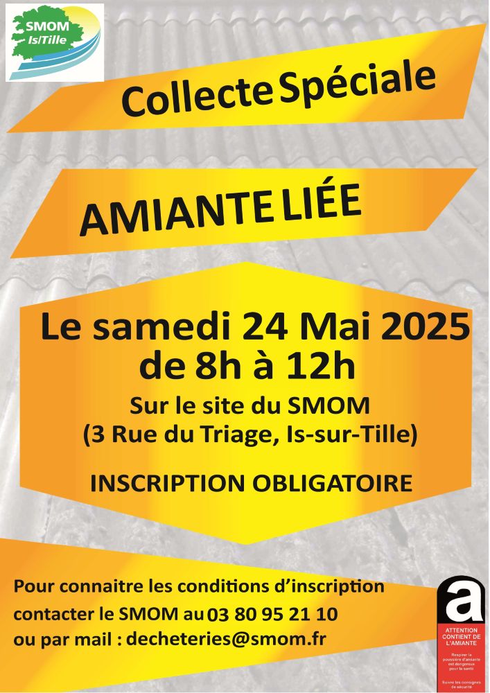 Collecte d'amiante