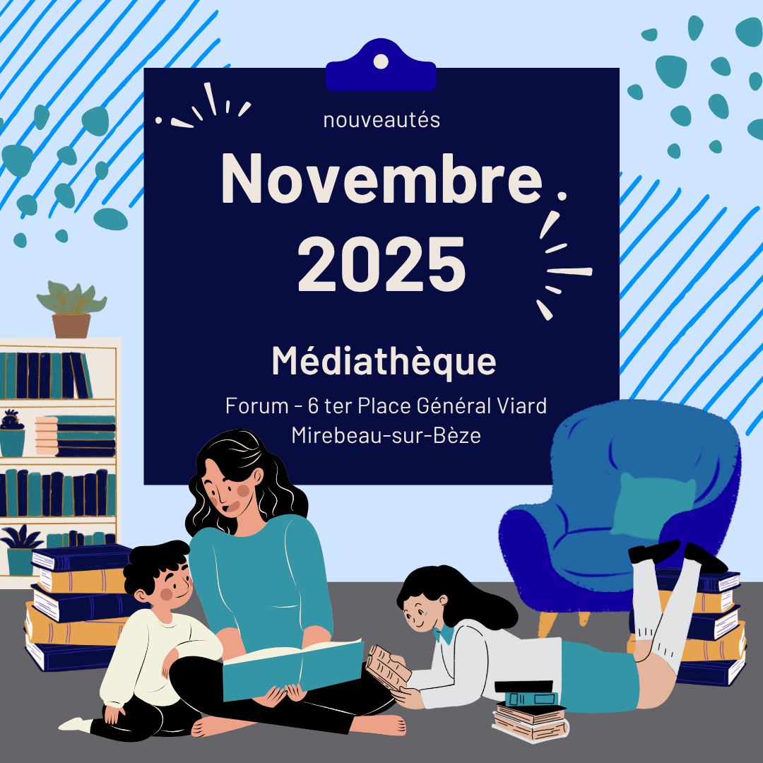 Affiche novembre 2025 bibliothèque