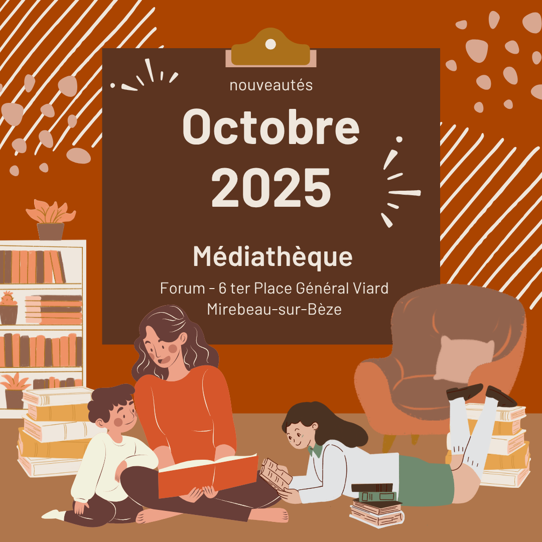 Nouveauté médiathèque octobre