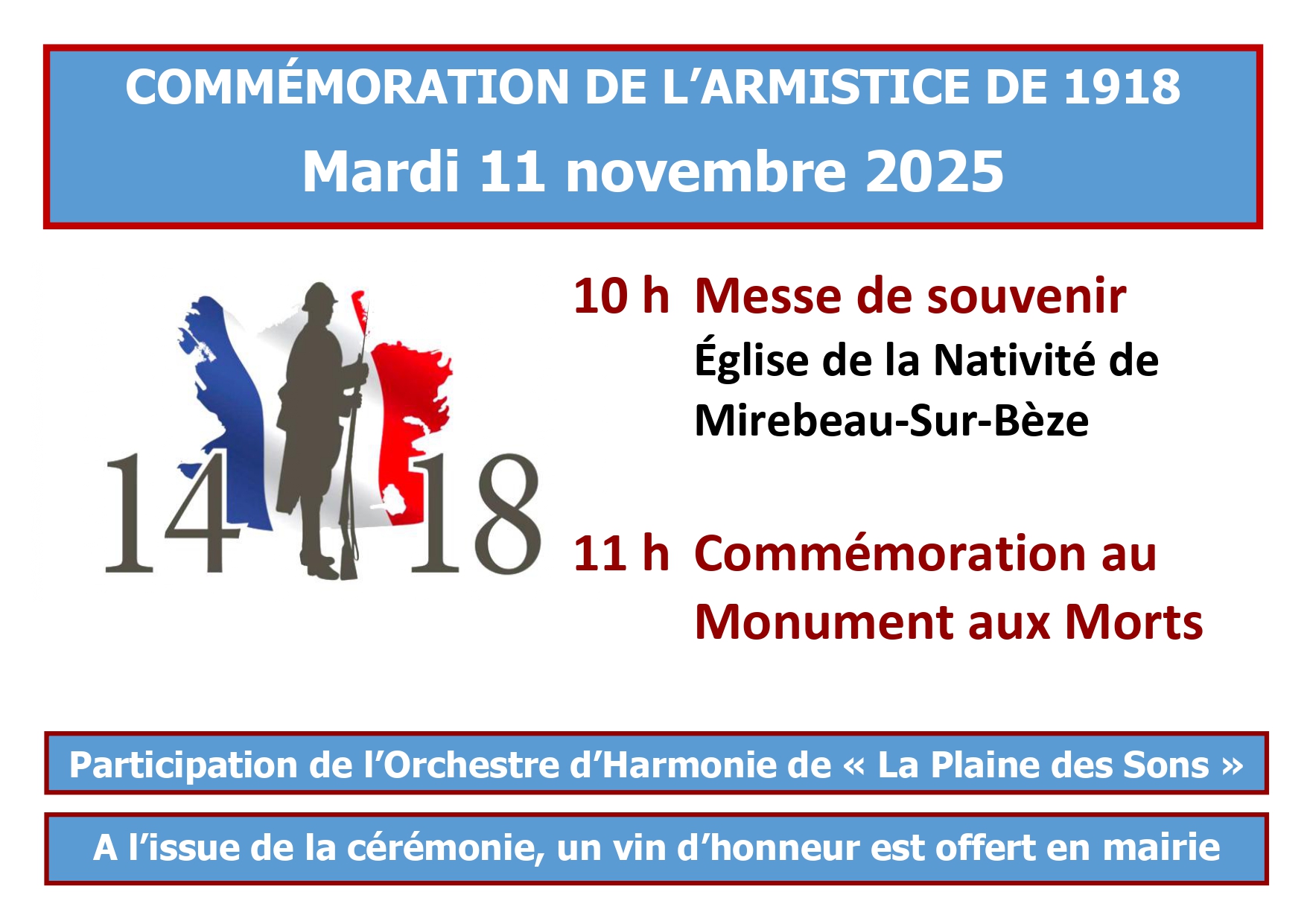 Affiche attelier commémoratif