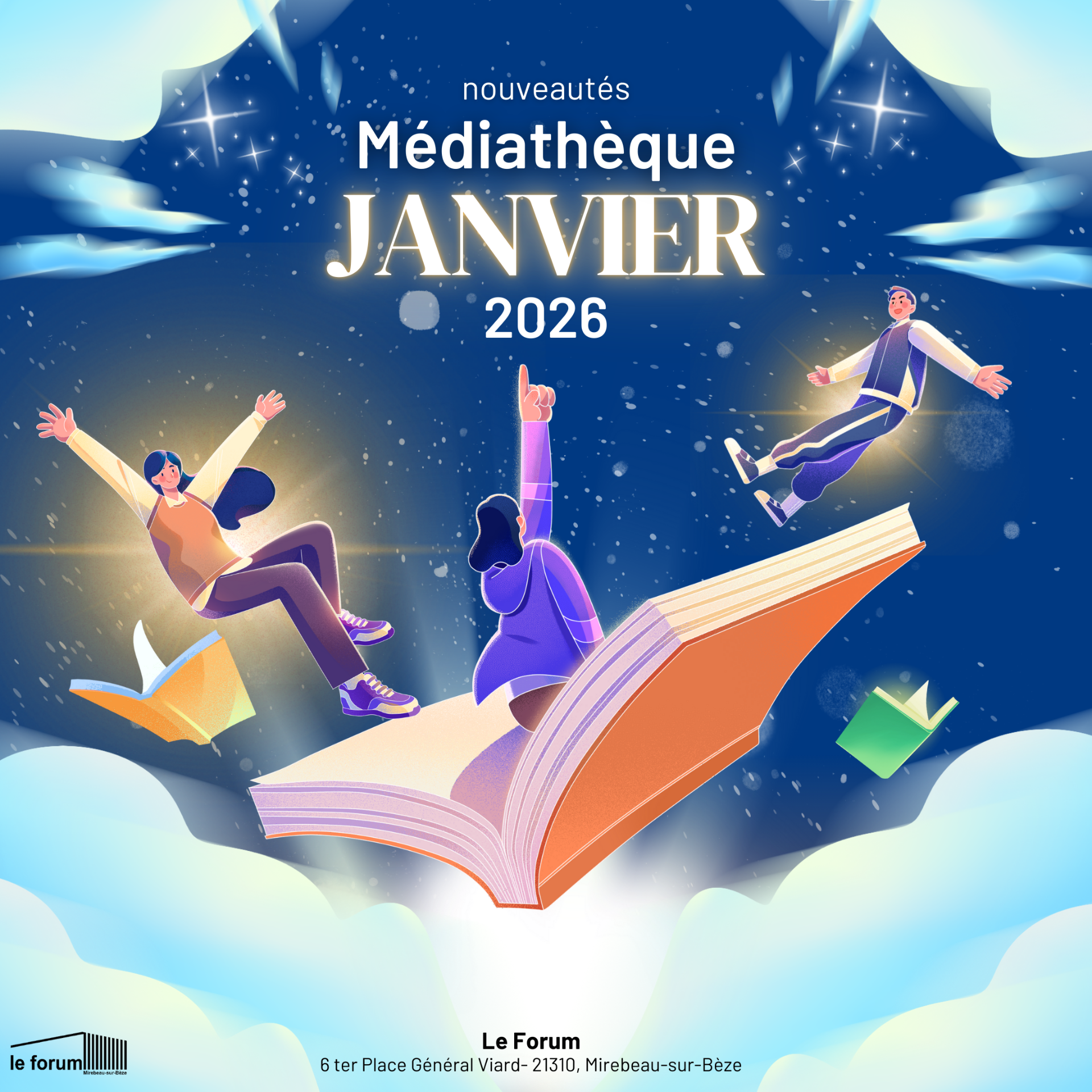 Affiche nouveauté 2026 Janvier